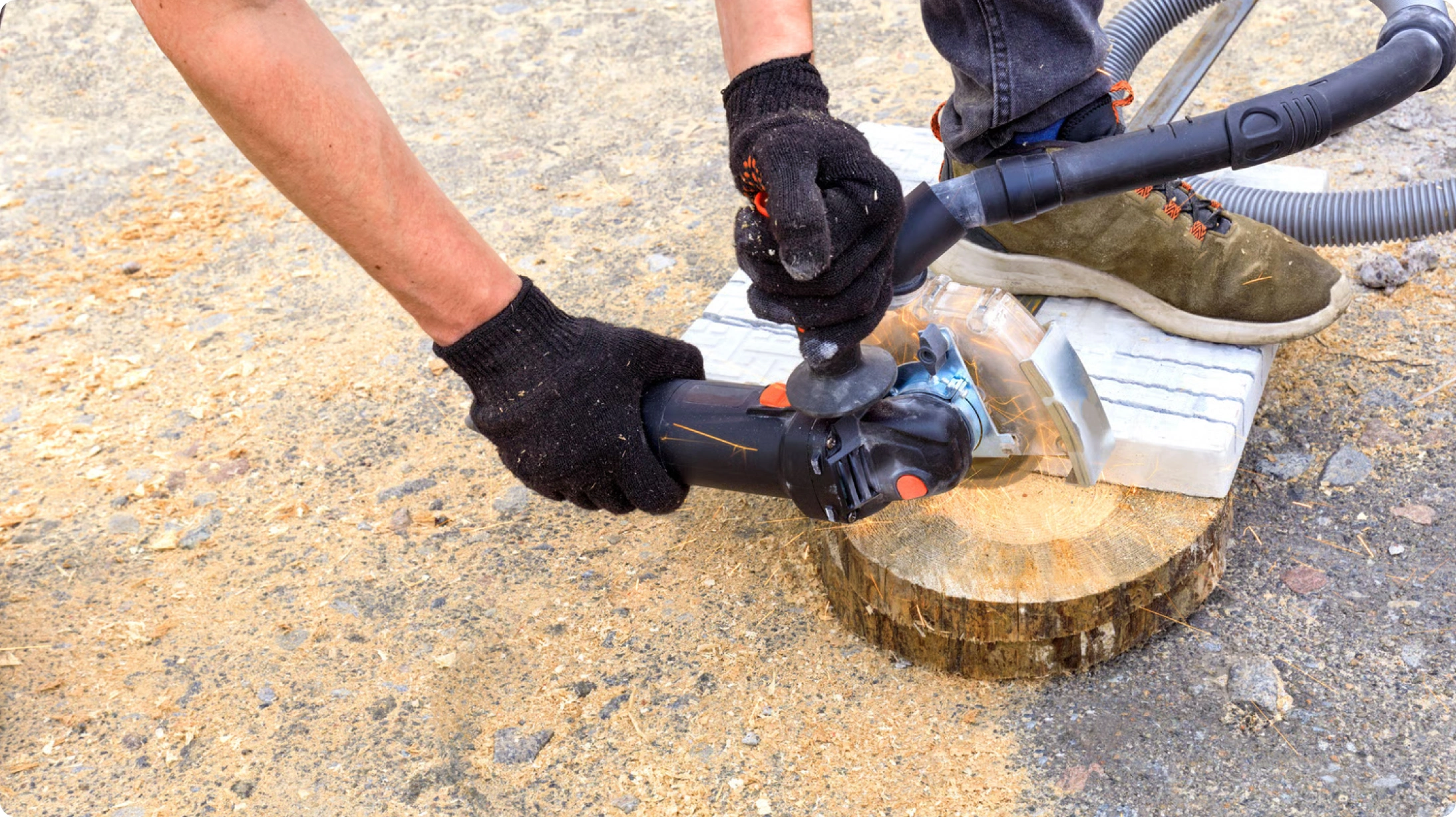 What stump removal with us looks like